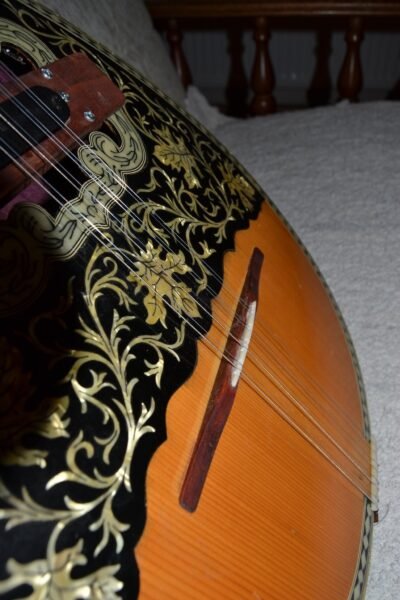 Bouzouki pickup holder