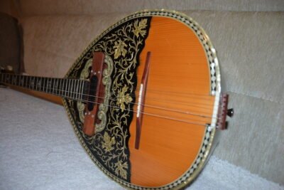 Bouzouki pickup holder