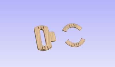 Acoustic guitar pickup mount 2