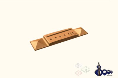 Bridge for acoustic guitar Parlor 2