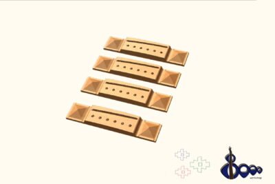 Bridge for acoustic guitar Parlor 1