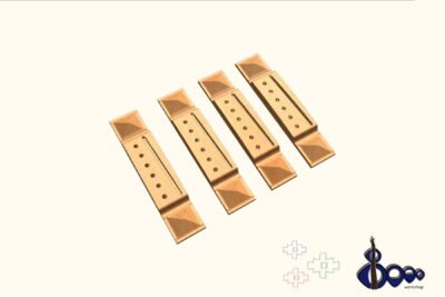 Bridge for acoustic guitar Parlor 1