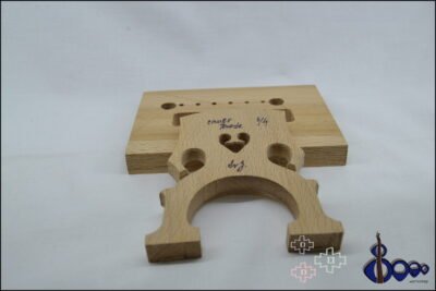 Cello bridge 1/4 Cauer model