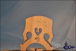 French Cello Bridge Three-Quarter