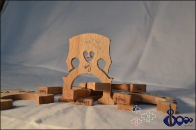 Dr G Cello Bridge French 1 Model Full Size - Image 3