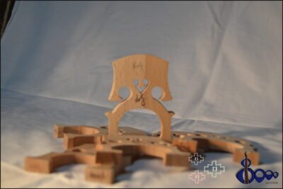 Dr G Cello Bridge Bausch 1 Half Size - Image 6