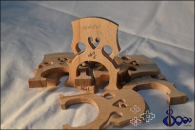 German Cello Bridge Three-Quarter – Handcrafted Model