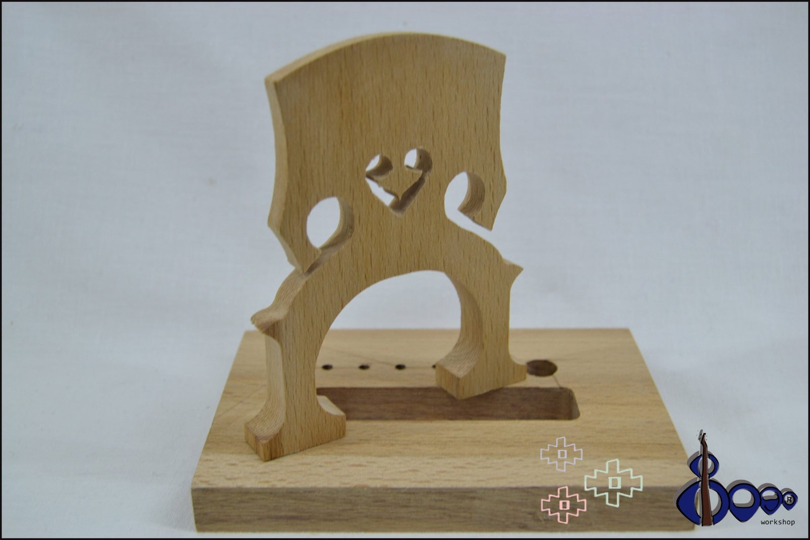 Pro Grade Cello Bridge Toure Model Three Quarter Size