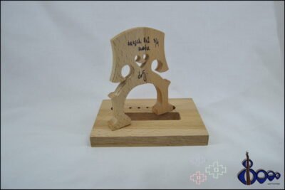 Cello Bridge Bausch 2 Model Half Size - Image 7