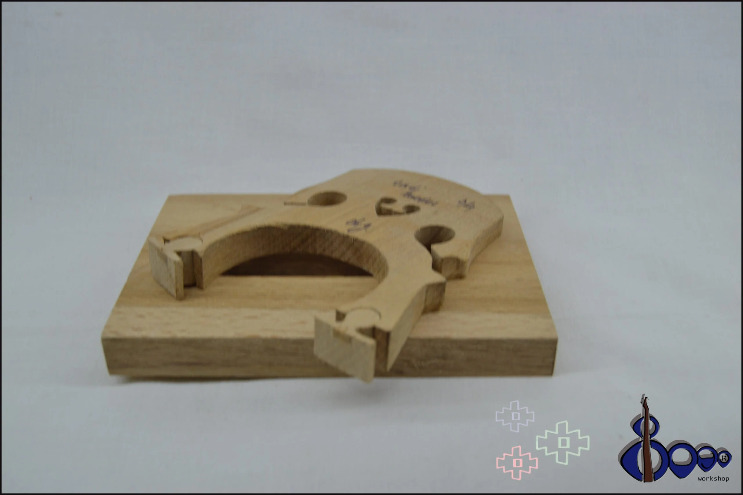 Adjustable Cello Bridge dr G studio ready maple model bogoworkshop