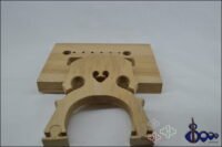 Adjustable Cello Bridge Half Size – Self-Leveling Maple Model