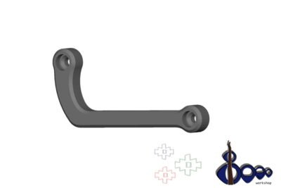 Thumb rest for Fender Jazz 4 post 2010 (M-1)