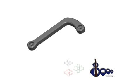 Thumb rest for Fender Jazz 4 post 2010 (M-1)