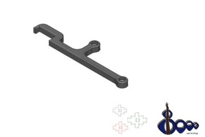 Thumb rest for Fender Jazz 4 post 2010 (M-10)