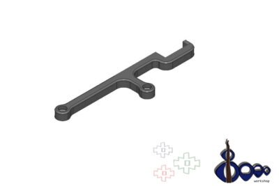 Thumb rest for Fender Jazz 4 post 2010 (M-10)