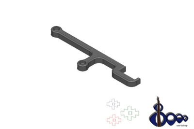 Thumb rest for Fender Jazz 4 post 2010 (M-10)