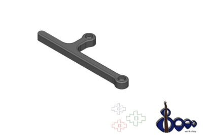 Thumb rest for Fender Jazz 4 post 2010 (M-7)