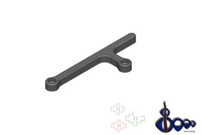 Thumb rest for Fender Jazz 4 post 2010 (M-7)
