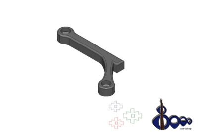 Thumb rest for Fender Jazz 4 post 2010 (M-6)