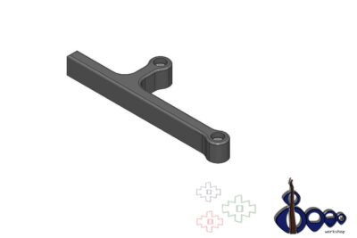 Thumb rest for Fender Jazz 4 post 2010 (M-9)