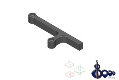 Thumb rest for Fender Jazz 4 post 2010 (M-9)