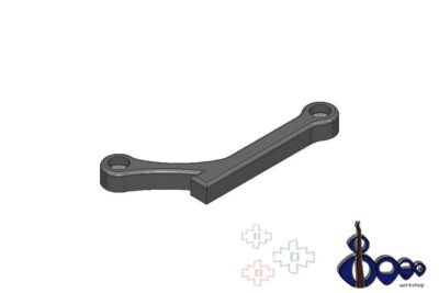 Thumb rest for Fender Jazz 4 post 2010 (M-6)