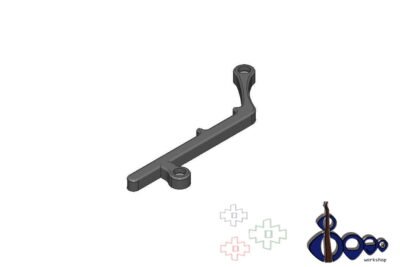 Thumb rest for Fender Jazz 4 post 2010 (M-4)