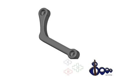 Thumb rest for Fender Jazz 4 post 2010 (M-2)