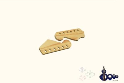 Fender headstock routing template (M-12/20)