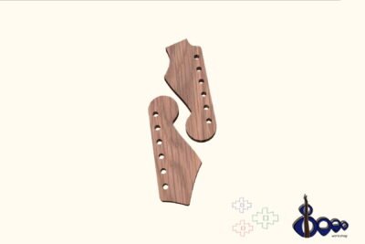 Fender headstock routing template (M-7/20)