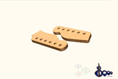 Fender headstock routing template (M-1/20)