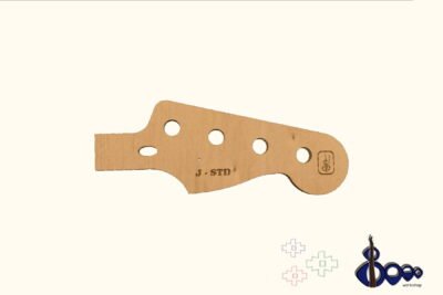 Headstock routing template for Fender J-STD