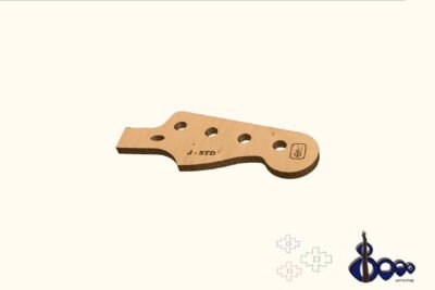 Headstock routing template for Fender J-STD