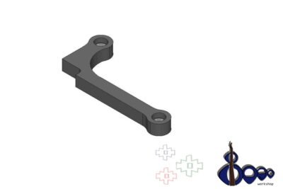 Thumb rest for Fender Jazz 4 post 2010 (M-3)