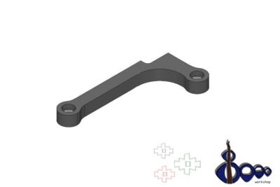 Thumb rest for Fender Jazz 4 post 2010 (M-3)