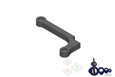 Thumb rest for Fender Jazz 4 post 2010 (M-3)