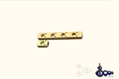 Schaller BM V tuners and tuners screws drilling template
