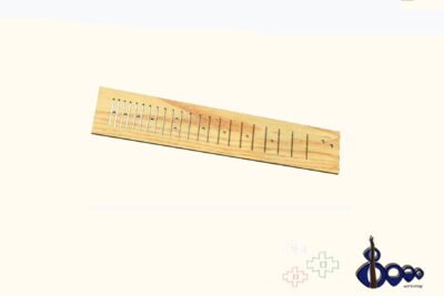 Telecaster fret slot marking template