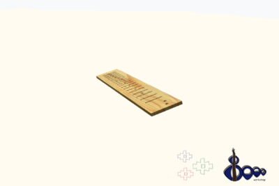 Telecaster fret slot marking template