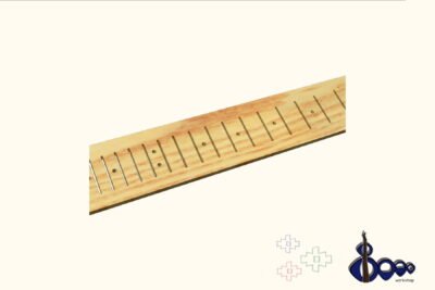 Telecaster bass Frets marking template