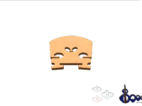 German Violin Bridge 3/4 Dr G