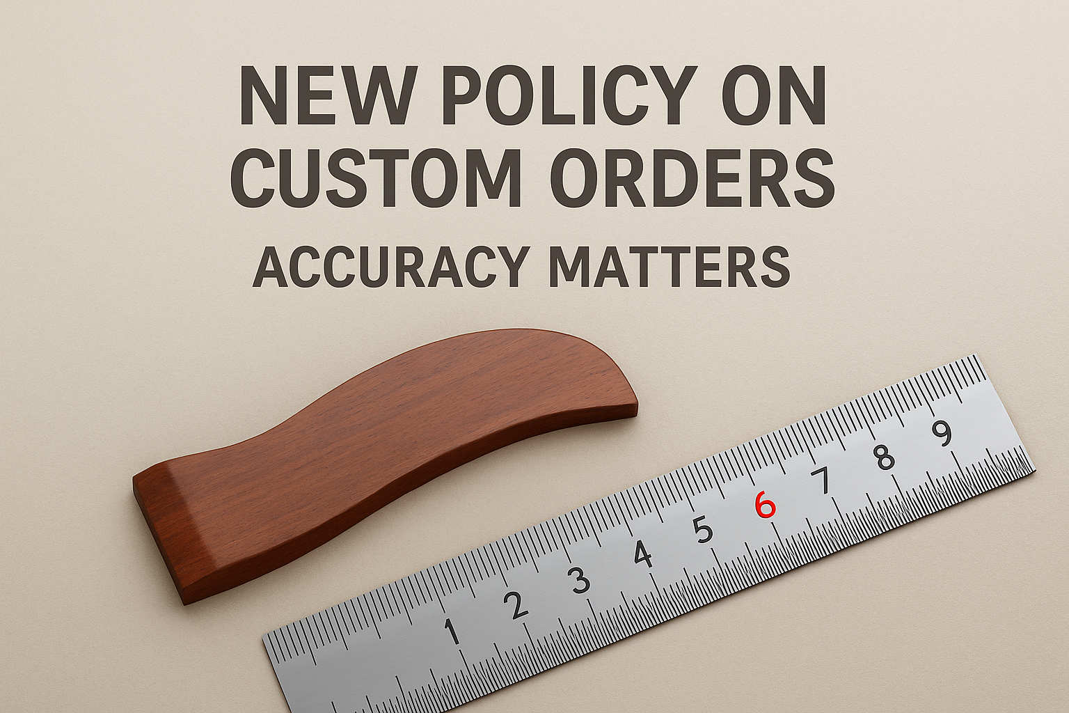 Custom Order Policy Update