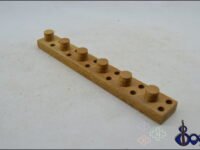 Fender American Standard tuners screws drilling template