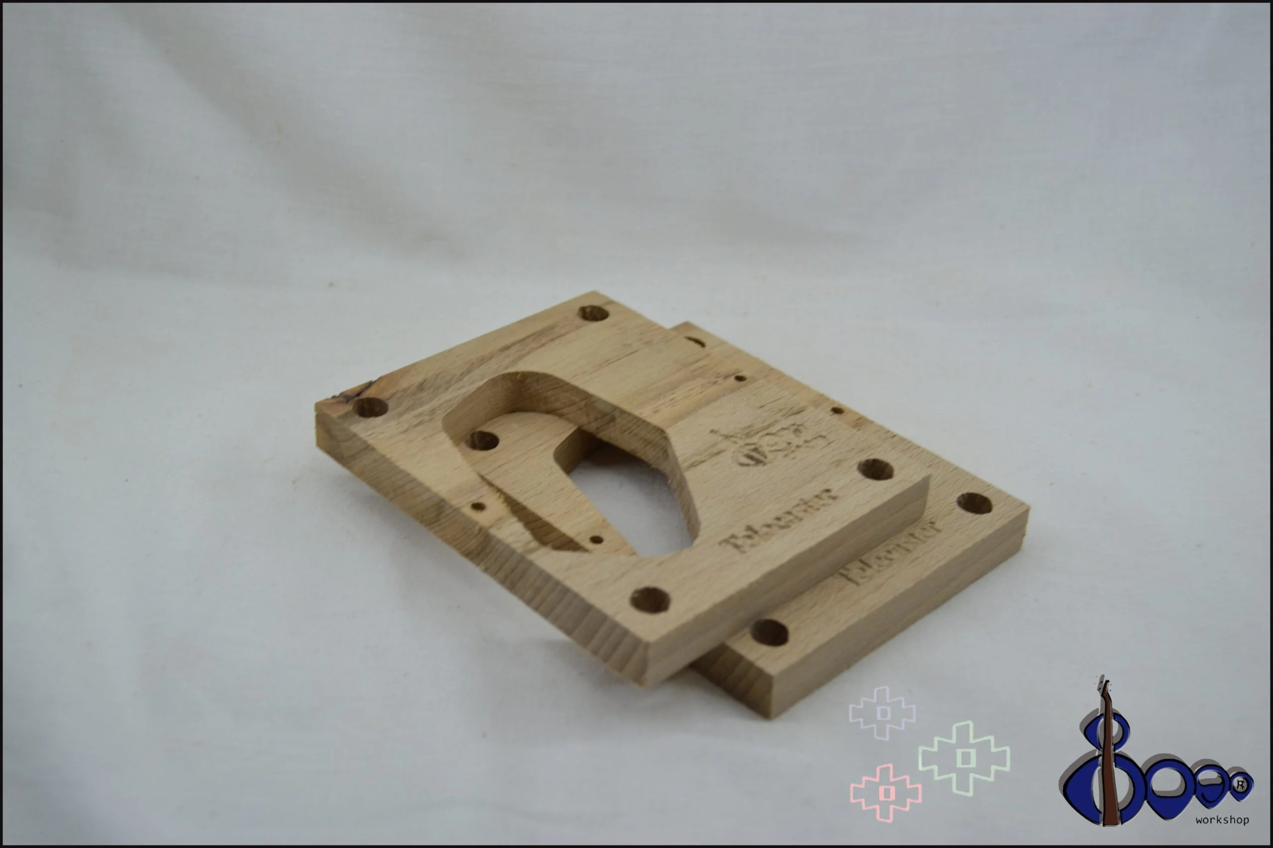 Fender Telecaster neck pickup routing template