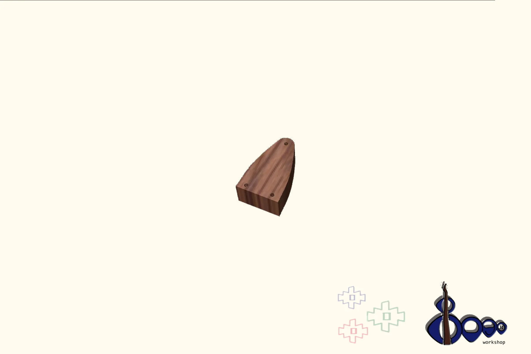 Truss rod cover Model 6